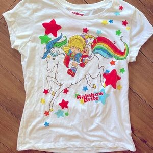 Retro Rainbow Brite artwork T-Shirt, SIZE: XL (womens)